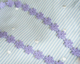 Lavender Daisy lace (1yd)