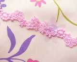Pink Flower Venice Chemical Lace (41")