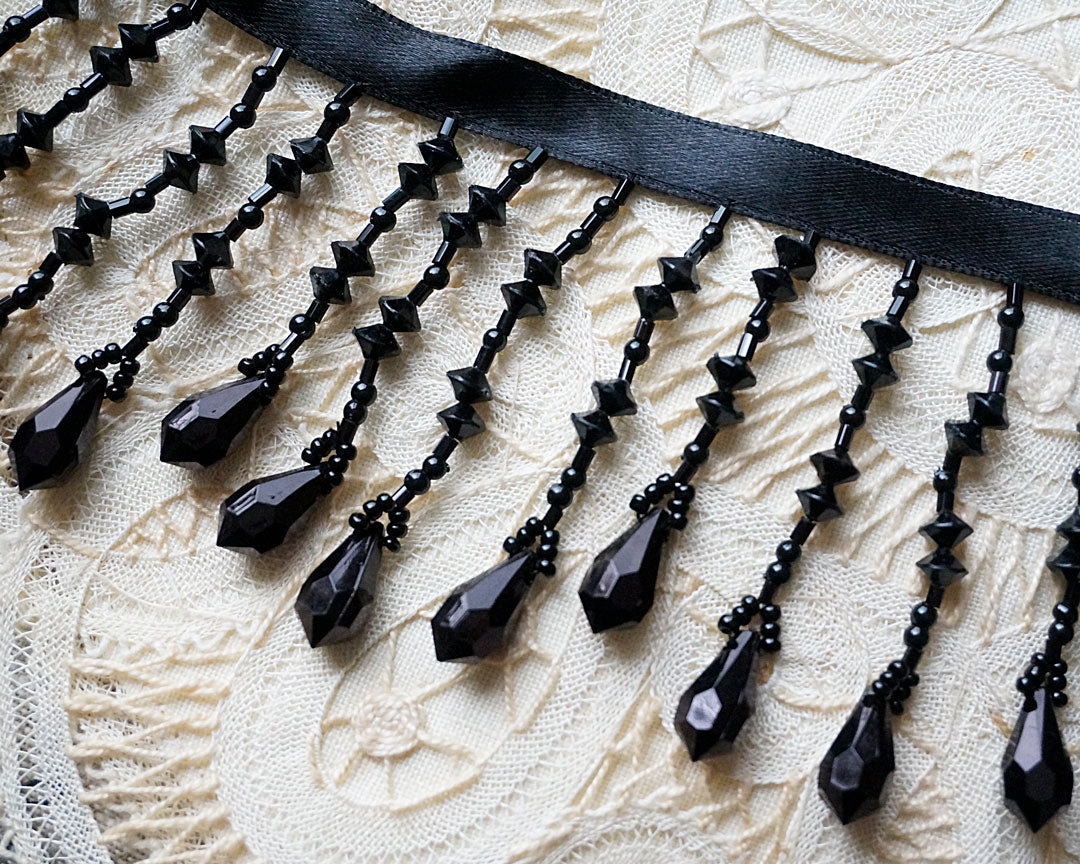 black beaded fringe – Chantal Trim Gallery