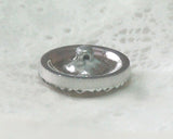 Czech glass remake button (1 piece)