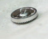 Czech glass remake button (1 piece)