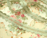 セラドンカラーのはしご風レース (50cm)