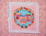 Panel cut cloth for Jar (1 sheet)