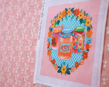 Panel cut cloth for Jar (1 sheet)