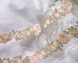 Vintage Rose Lace Trim (1yd)