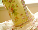 ヴィンテージ・チューリップ柄ジャガードリボン (1m)