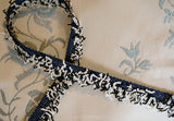 Fringe with denim tape (1yd)