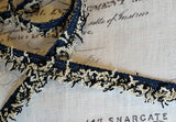 Fringe with denim tape (1yd)