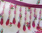 Diamond Cut Bead Fringe (1yd)