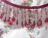 Diamond Cut Bead Fringe (1yd)