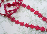 Red Daisy Lace (1yd)