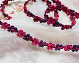 flower rococo braid  (1 yd)