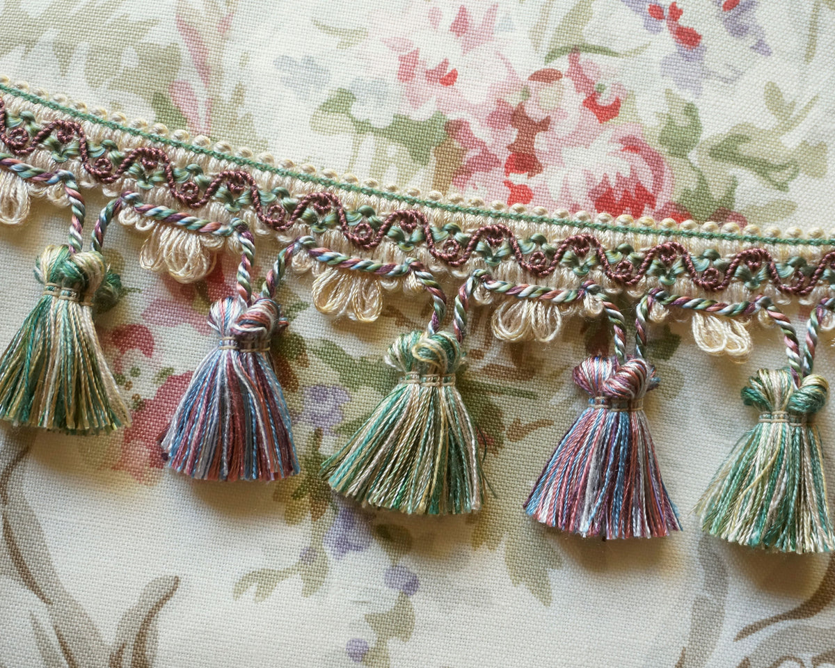 イタリア フランス 直輸入 ファブリック タッセル フリンジ オーダーメイド品 Tassel-fringe-TF-TZ002-GB-