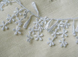 White Daisy Chemical lace (1yd)