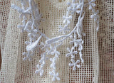 White Daisy Chemical lace (1yd)