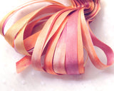 9/32"  (7mm) wide silk ribbon (2.6yds)