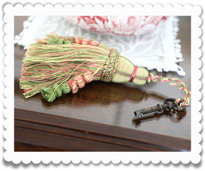 Key tassels that look great with antique furniture