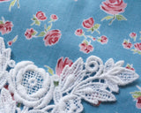 Floral & Botanical Lace Motif | White | For Craft & Decoration