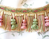 Brush fringe with tassel  (1yd)