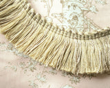 Golden Beige Decorative Fringe Trim – 1.5" / Elegant Craft & Home Decor Trim