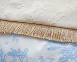 Golden Beige Decorative Fringe Trim – 1.5" / Elegant Craft & Home Decor Trim