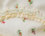 French Ruffle Ribbon and Beaded Lace (21"/27")