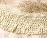 Cream Bullion Fringe | Decorate natural and Nordic-style bags and cushions