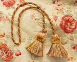 インテリアタッセル／チェアタイ／カーテンタッセル／Chair Tie Tassel／クリムゾン・オリーブタッセル／装飾コード