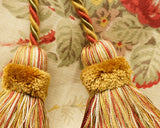 インテリアタッセル／チェアタイ／カーテンタッセル／Chair Tie Tassel／クリムゾン・オリーブタッセル／装飾コード