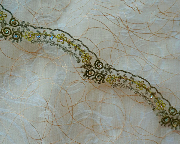 Embroidered trim (50cm) 