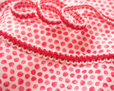 Lame de feuille | Blanc, rose, rouge | Garniture de lame de 1,3 cm de large