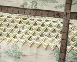 Victorian-Style Wide Lace, Cream | 2" wide, for dresses and interior decoration
