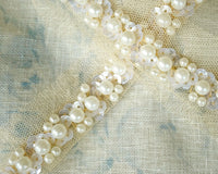 Pearl Sequin Net Trim (12") 