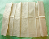 Tissu à broder Sashiko pré-imprimé 30×30 cm | Quatre saisons - Mélange coton/lin