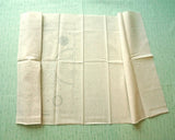 刺し子図案プリント済み刺繍布 30×30cm | 花火‐ベージュ・綿麻混紡