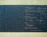 刺し子図案プリント済み刺繍布 30×30cm | 折り鶴・綿麻混紡