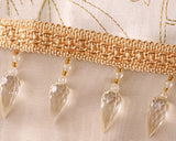 Beaded tassel fringe (1yd)