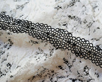 French Black lace  (1yd)