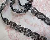 French Black lace  (1yd)
