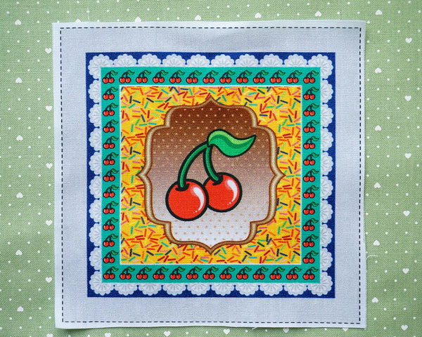 Panel cut cloth for Cherry (1 sheet)