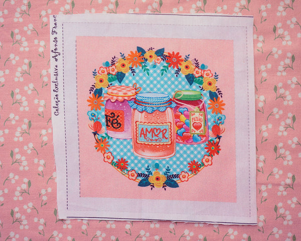 Panel cut cloth for Jar (1 sheet)