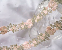 Vintage Rose Lace Trim (1yd)