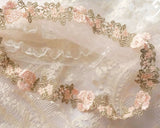 Vintage Rose Lace Trim (1yd)