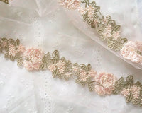 Vintage Rose Lace Trim (1yd)