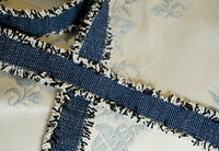 Denim tweed ribbon (7"~1yd9")