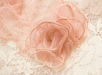Ruffle net lace (9.8")