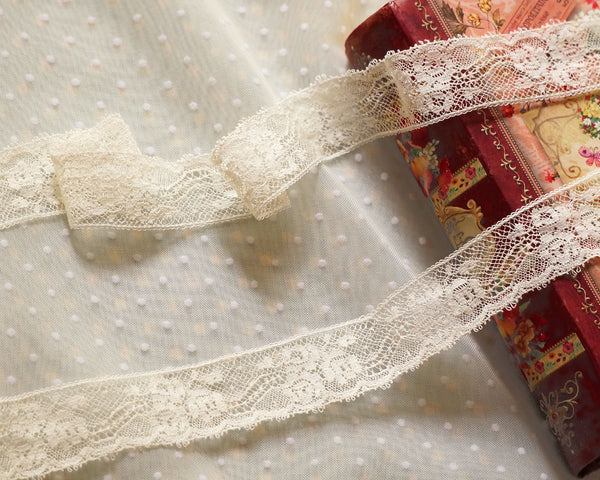 French cotton lace (1m)