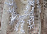 White Daisy Chemical lace (50cm/2m) 