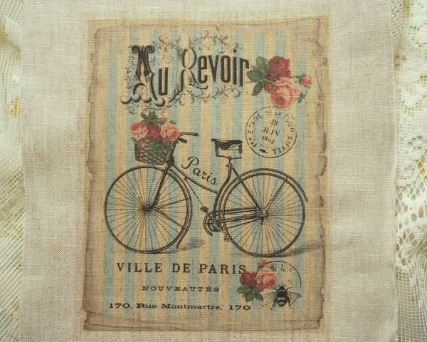 French antique panel fabric (1 sheet)
