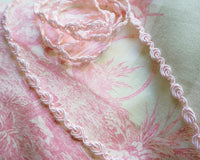 pink rose braid (2yds)